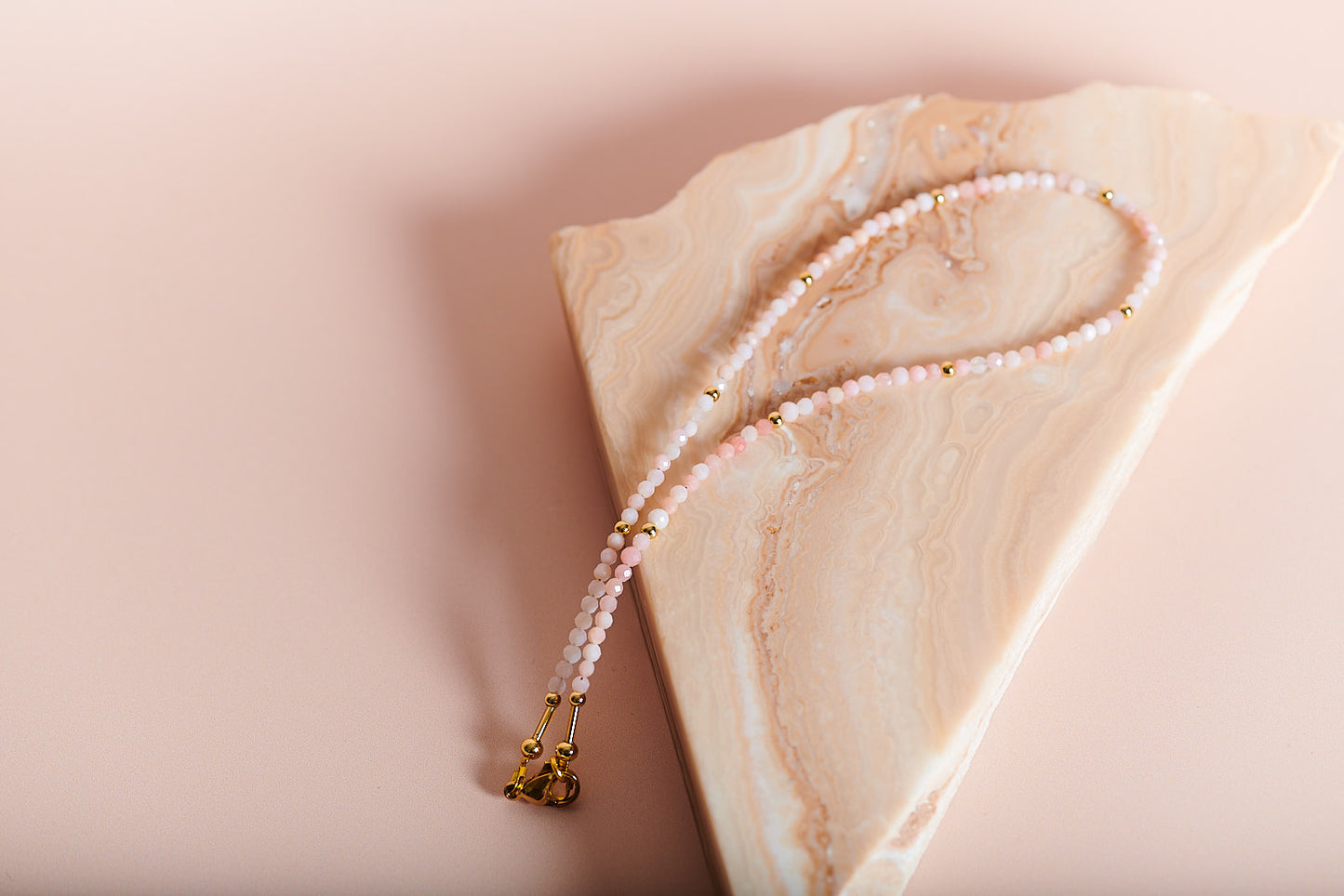 Pink Opal Choker