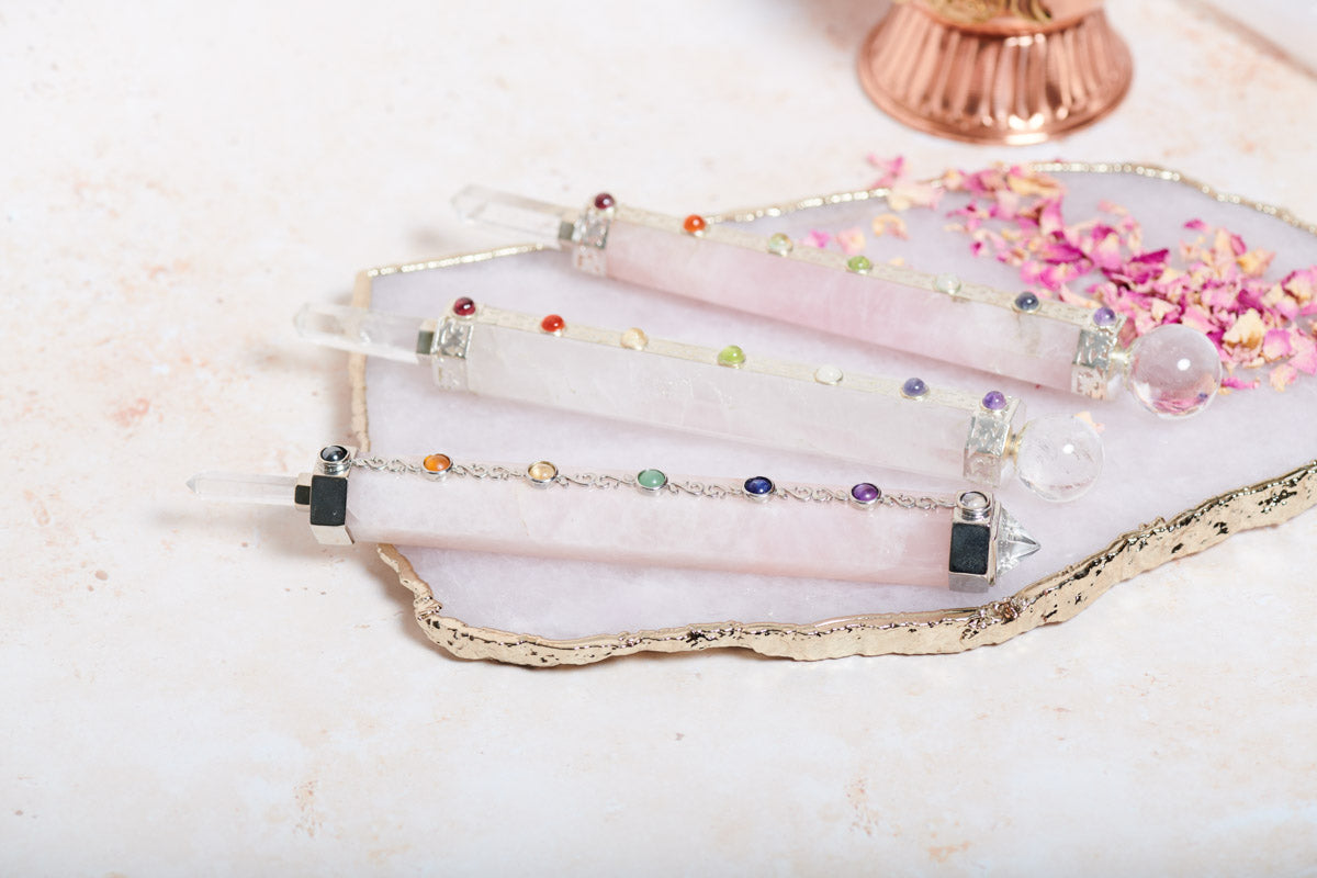 Crystal Healing Wands