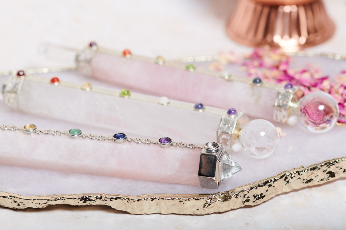 Crystal Healing Wands